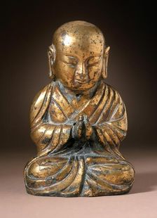 Seated Priest, Late 16th-17th century. Creator: Unknown