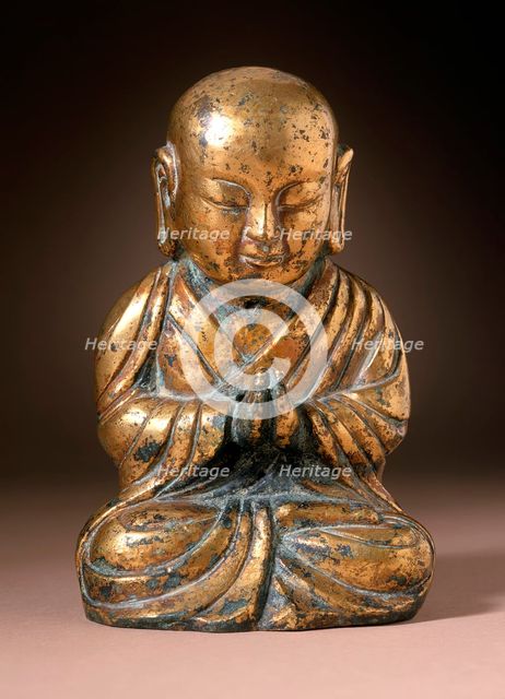 Seated Priest, Late 16th-17th century. Creator: Unknown.