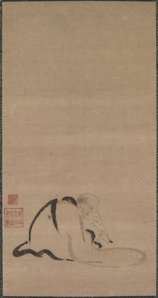 Seated Priest, late 16th-first half of 17th century. Creator: Unknown