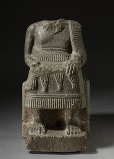Seated Ruler, 2000-1700 BC. Creator: Unknown