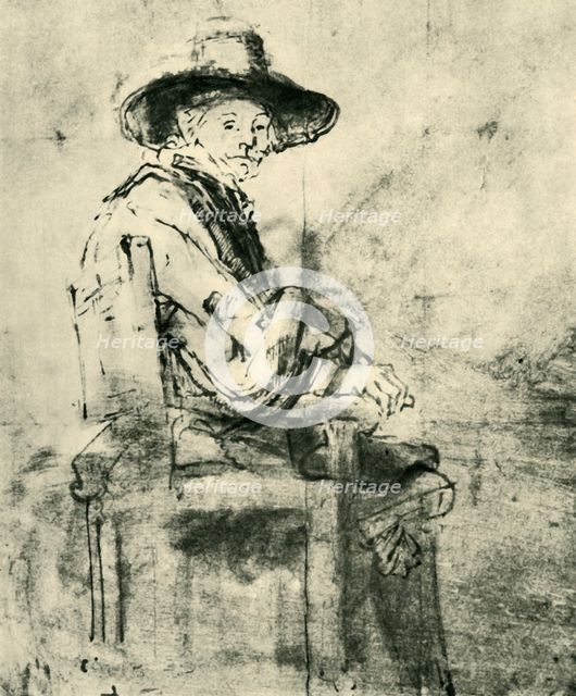 'Seated Syndic: Jacob van Loon', c.1661-1662, (1943).  Creator: Rembrandt Harmensz van Rijn.
