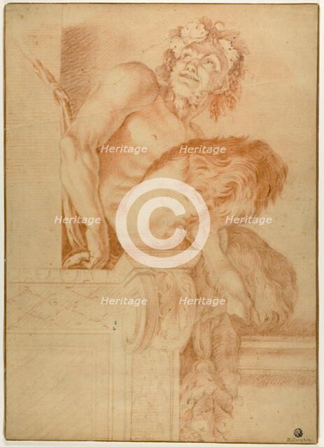 Seated Satyr, 1622/94. Creator: Unknown.