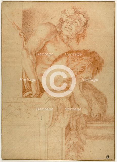 Seated Satyr, 1622/94. Creator: Unknown.