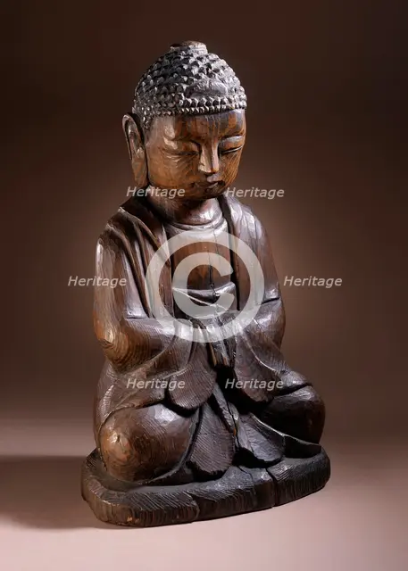 Seated Shakyamuni, 18th-19th century. Creator: Unknown.