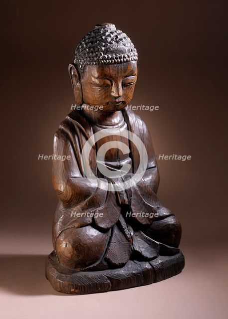 Seated Shakyamuni, 18th-19th century. Creator: Unknown.