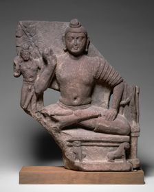 Seated Shakyamuni Buddha, c. 120. Creator: Unknown