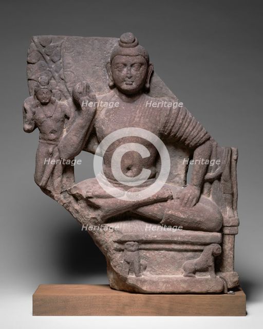 Seated Shakyamuni Buddha, c. 120. Creator: Unknown.