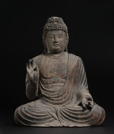 Seated Shaka, c. 900. Creator: Unknown