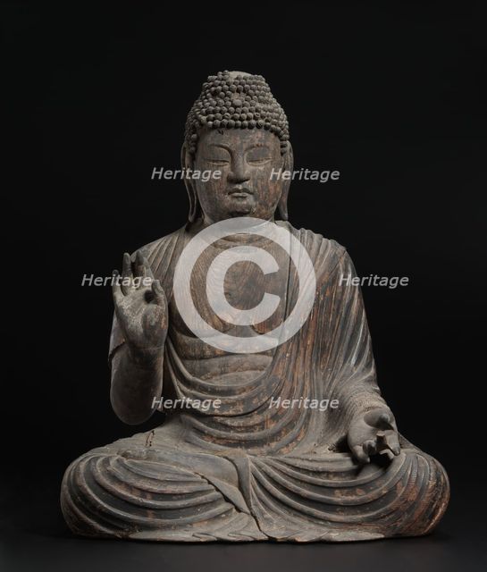 Seated Shaka, c. 900. Creator: Unknown.