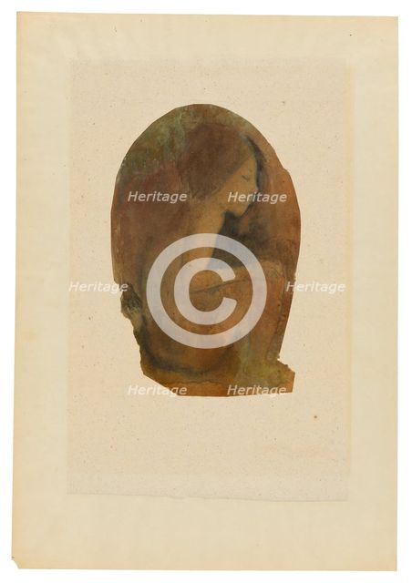 Seated Tahitian Youth, 1894/1903. Creator: Paul Gauguin.