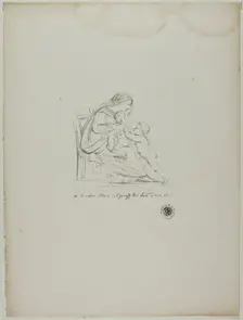 Seated Virgin, 1817–20. Creator: Vivant Denon