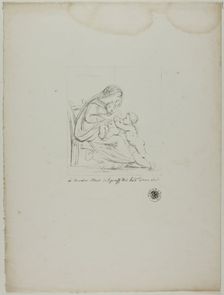 Seated Virgin, 1817–20. Creator: Vivant Denon