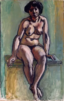 Seated Woman, 1908. Creator: Henri Matisse