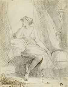 Seated Woman, n.d. Creator: John Hoppner