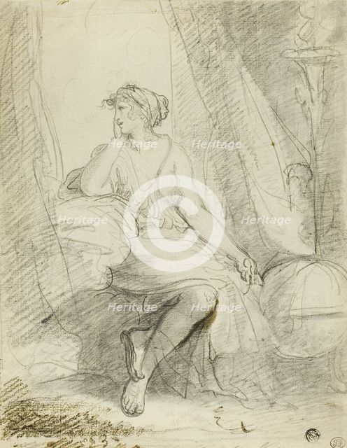 Seated Woman, n.d. Creator: John Hoppner.