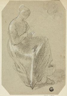 Seated Woman, n.d. Creator: Unknown