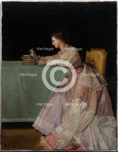 Seated Woman. Artist: Goupil, Jules Adolphe (1839-1883)