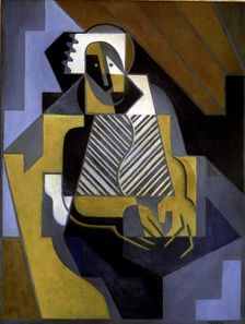 Seated Woman by Juan Gris