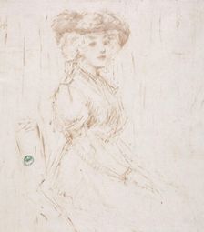 Seated Woman, c1900-1925. Creator: Ernest Haskell