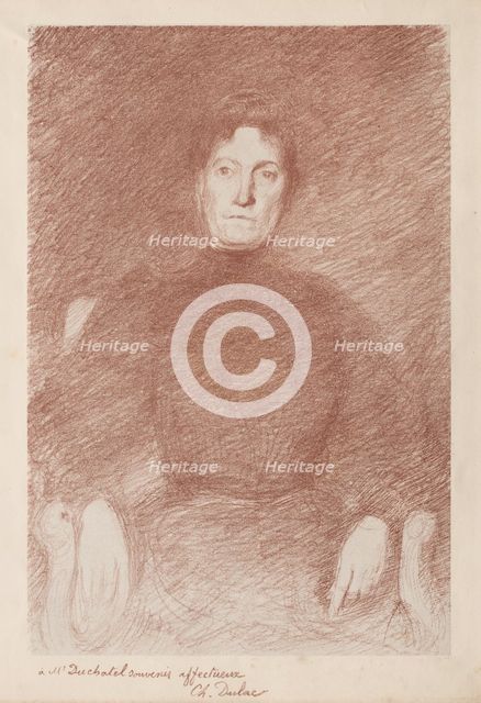 Seated Woman. Creator: Charles Marie Dulac (French, 1865-1898).
