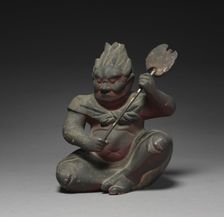 Seated Zenki, 1400s. Creator: Unknown
