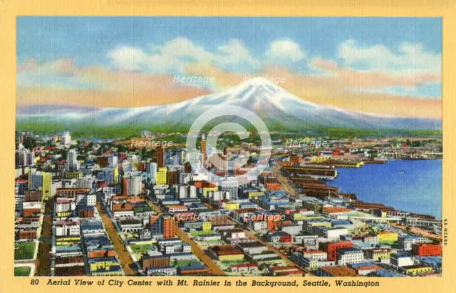 Seattle, Washington, USA, 1936. Artist: Unknown