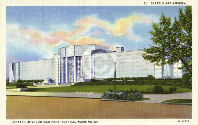 Seattle Art Museum, Volunteer Park, Seattle, Washington, USA, 1936. Artist: Unknown