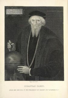 Sebastian Cabot in old age, c1474, (1869). Creator: Samuel Rawle