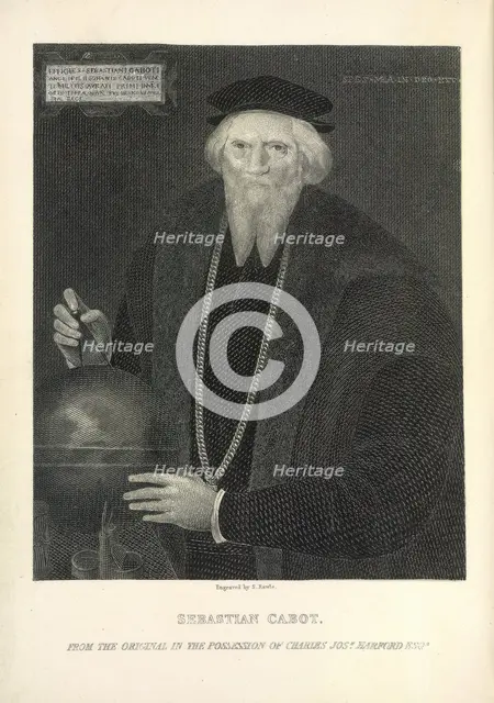 Sebastian Cabot in old age, c1474, (1869). Creator: Samuel Rawle.