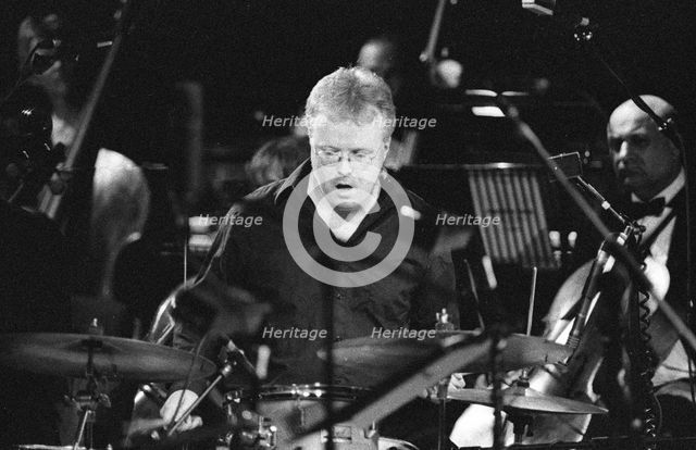 Sebastian de Krom, Brecon Jazz Festival, Powys, Wales, August 2003.  Artist: Brian O'Connor.