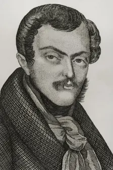 Sebastian Gabriel of Bourbon and Braganza, (1811-1875), Infante of Portugal and Spain...1842. Creator: Pedro Celestino Mare