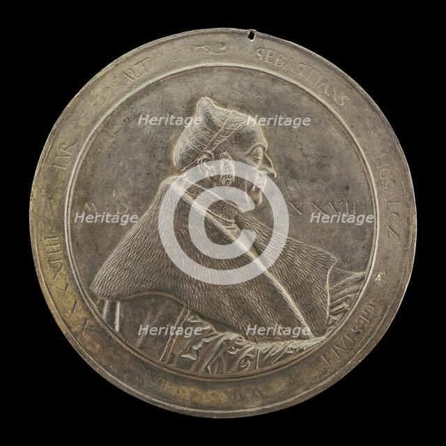 Sebastian Liegsalz (Ligsalz), 1483-1534, Munich Patrician, 1527. Creator: Friedrich Hagenauer.