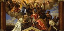 Sebastiano Venier giving thanks to the Redeemer after the Battle of Lepanto, 1582. Creator: Veronese, Paolo (1528-1588)