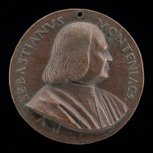 Sebastiano Montagnacco, died 1540, Venetian patrician [obverse], 1520/1530. Creator: Maffeo Olivieri