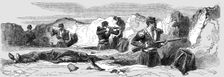 Sebastopol; Tirailleurs, or Sharpshooters, in the Trenches 1854. Creator: Unknown