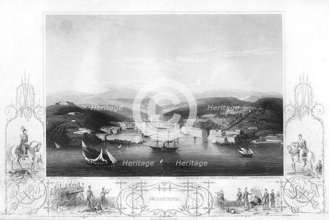 Sebastopol, Ukraine, 1857.Artist: H Bibby