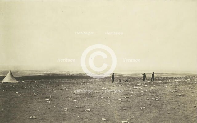 Sebastopol from Cathcart's Hill, 1855. Creator: Roger Fenton.