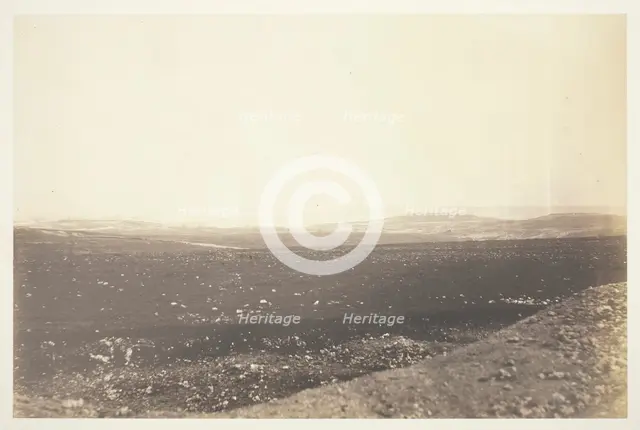 Sebastopol, from the Mortar Battery, 1855. Creator: Roger Fenton.