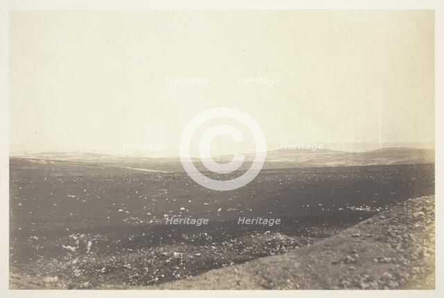 Sebastopol, from the Mortar Battery, 1855. Creator: Roger Fenton.