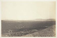 Sebastopol, from the Mortar Battery, 1855. Creator: Roger Fenton