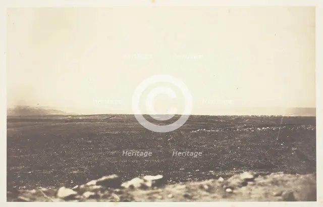 Sebastopol, from the Redoubt des Anglais, 1855. Creator: Roger Fenton.