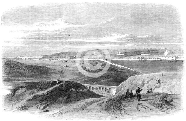Sebastopol - North Side - sketched by J. A. Crowe, 1856.  Creator: J. A. Crowe.