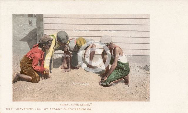 Seben come leben, 1902 - 1903. Creator: Detroit Publishing Company.