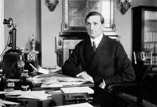 Sec'y. McAdoo at desk, 1913. Creator: Bain News Service
