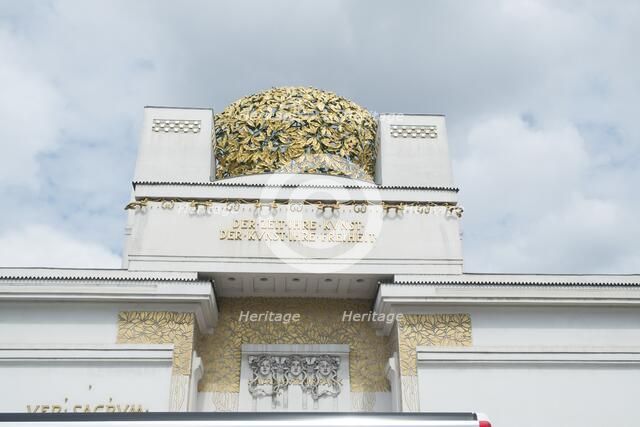 Secession Building, Vienna,  Austria, (1897), 2015. Artist: Alan John Ainsworth.