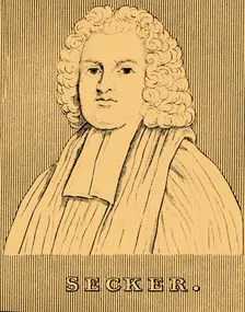 Secker (1693-1768), 1830. Creator: Unknown