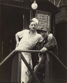 Second Avenue Lunch/ Posed Portraits, New York, about 1933. Creator: Walker Evans