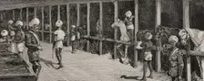 Second Afghan War (1878-1880): Transfer of a Bengal cavalry regiment from Malta to Bombay...1878. Creator: Bernardo Rico