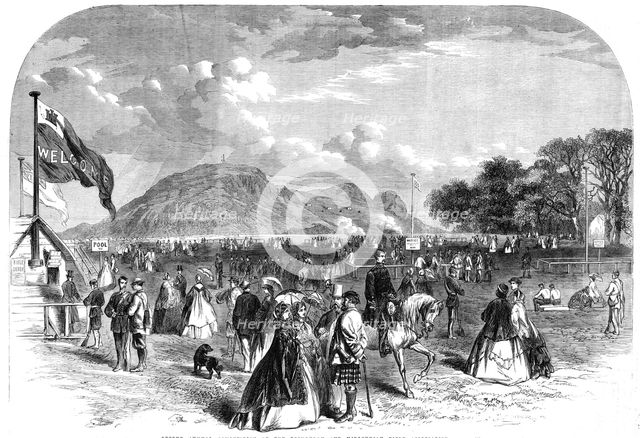 Second Annual Competition of the Edinburgh and Midlothian Rifle Association, 1862. Creator: Unknown.