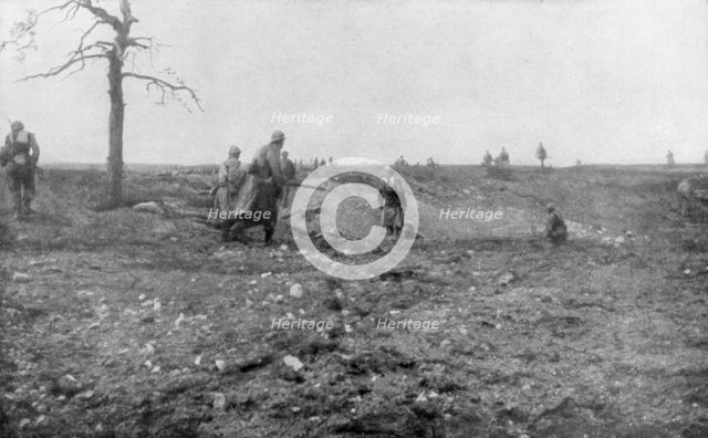 Second Battle of Champagne, France, World War I, September 1915. Artist: Unknown